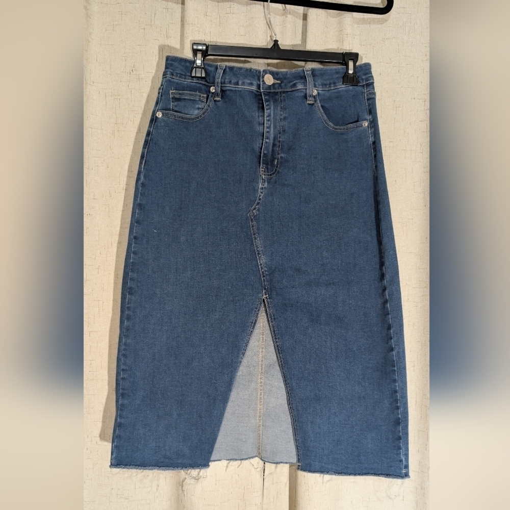 Rue21 Women's Blue Denim stretch Skirt